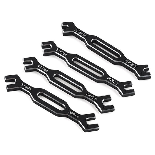 ProTek RC Aluminum Turnbuckle Wrench Set (3, 3.2, 3.5, 3.7, 4, 5, 5.5, 6mm)