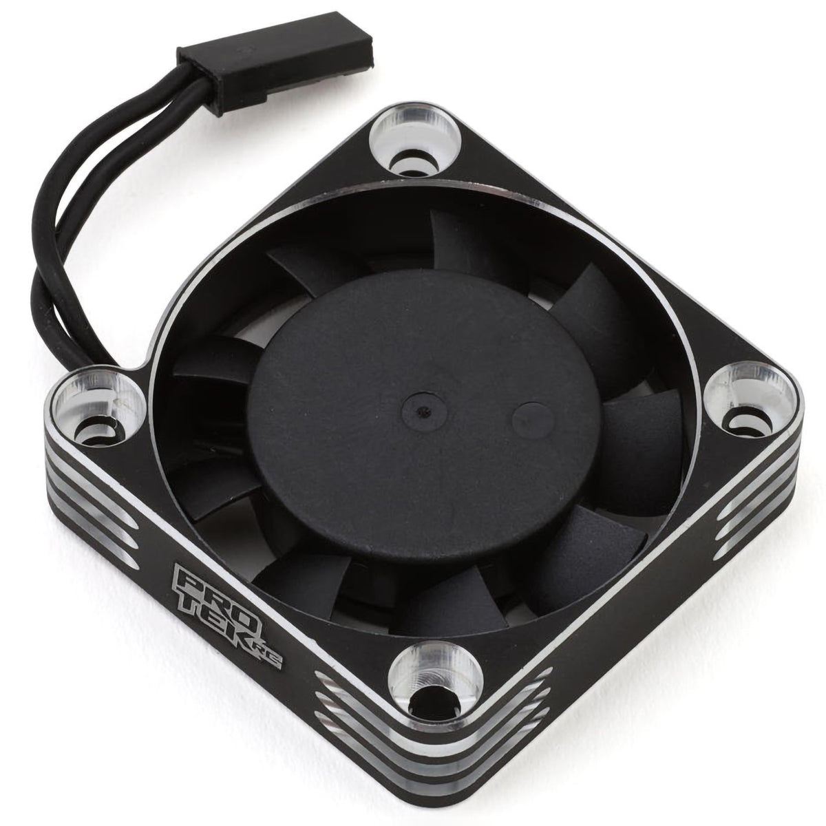 ProTek RC 40x40x10mm Aluminum High Speed HV Cooling Fan (Silver/Black)