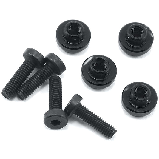 ProTek RC Aluminum Servo Mount Grommet (Black) (4)