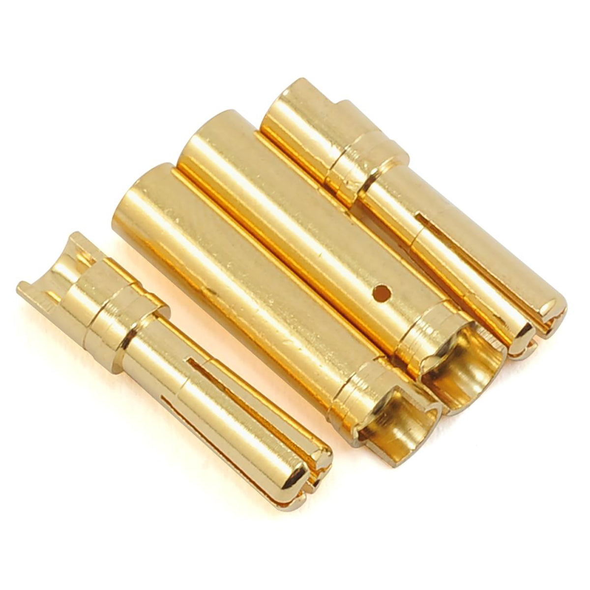 ProTek RC 4.0mm "Super Bullet" Solid Gold Connectors (2 Male/2 Female)
