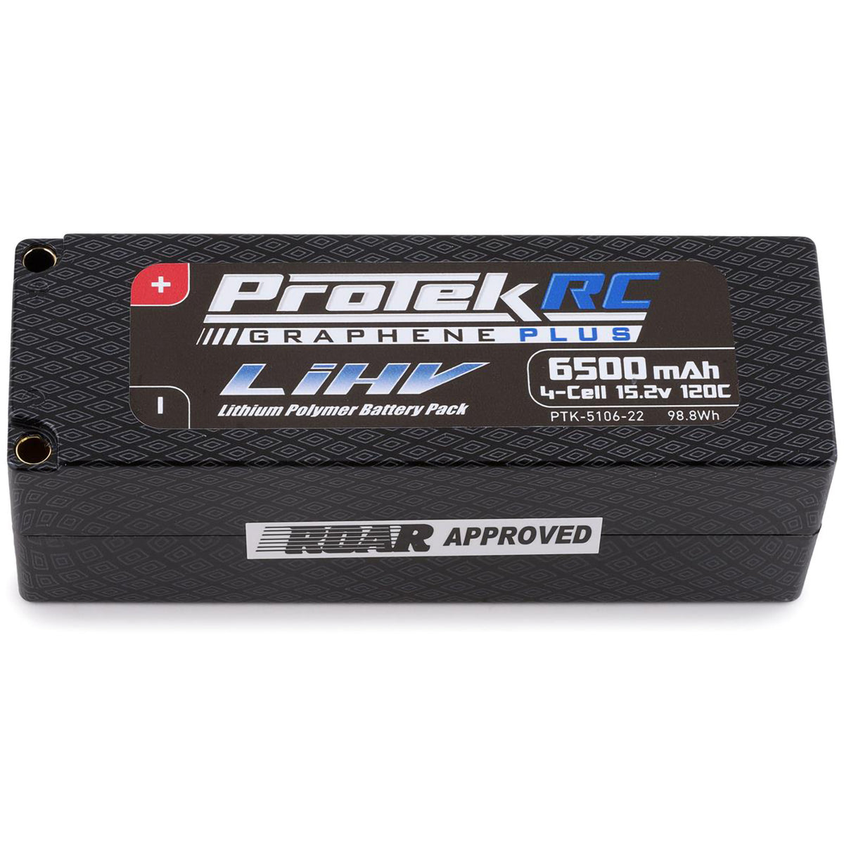 ProTek RC 4S 120C Low IR Si-Graphene + HV LiPo Battery (15.2V/6500mAh) w/5mm Connector (ROAR Approved)
