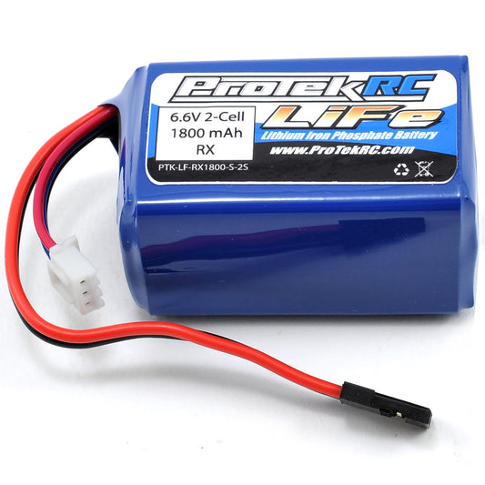 ProTek RC LiFe Hump/Short Receiver Battery Pack (Kyosho/Tekno) (6.6V/1800mAh) (w/Balancer Plug)