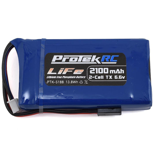 ProTek RC LiFe Futaba Transmitter Battery Pack (6.6V/2100mAh) (3PV/4PK/4PM/4PLS/4PX/4PV/7PX/7PXR/10PX/16SZ)