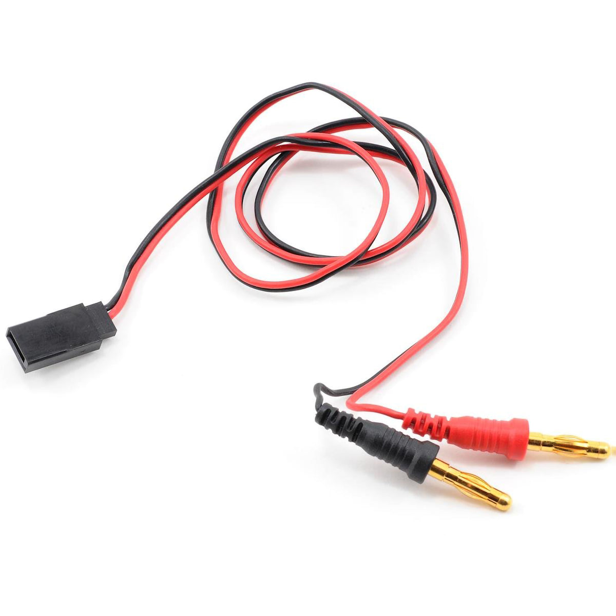 ProTek RC Receiver Charge Lead (Futaba Female to 4mm Banana Plugs)