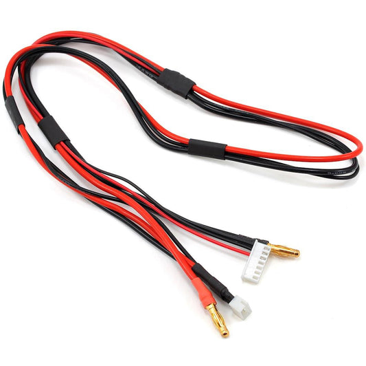 ProTek RC ProTek RC Receiver Balance Charge Lead (2S to 4mm Banana w/6S Adapter)