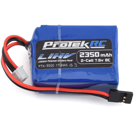 ProTek RC HV LiPo Receiver Battery Pack (HB/TLR 8IGHT) (7.6V/2350mAh) (w/Balancer Plug)