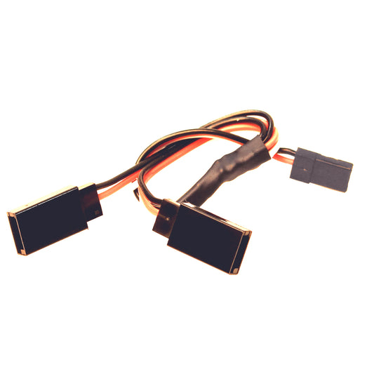 Racer's Edge 6" Universal Servo Y-Harness 22AWG