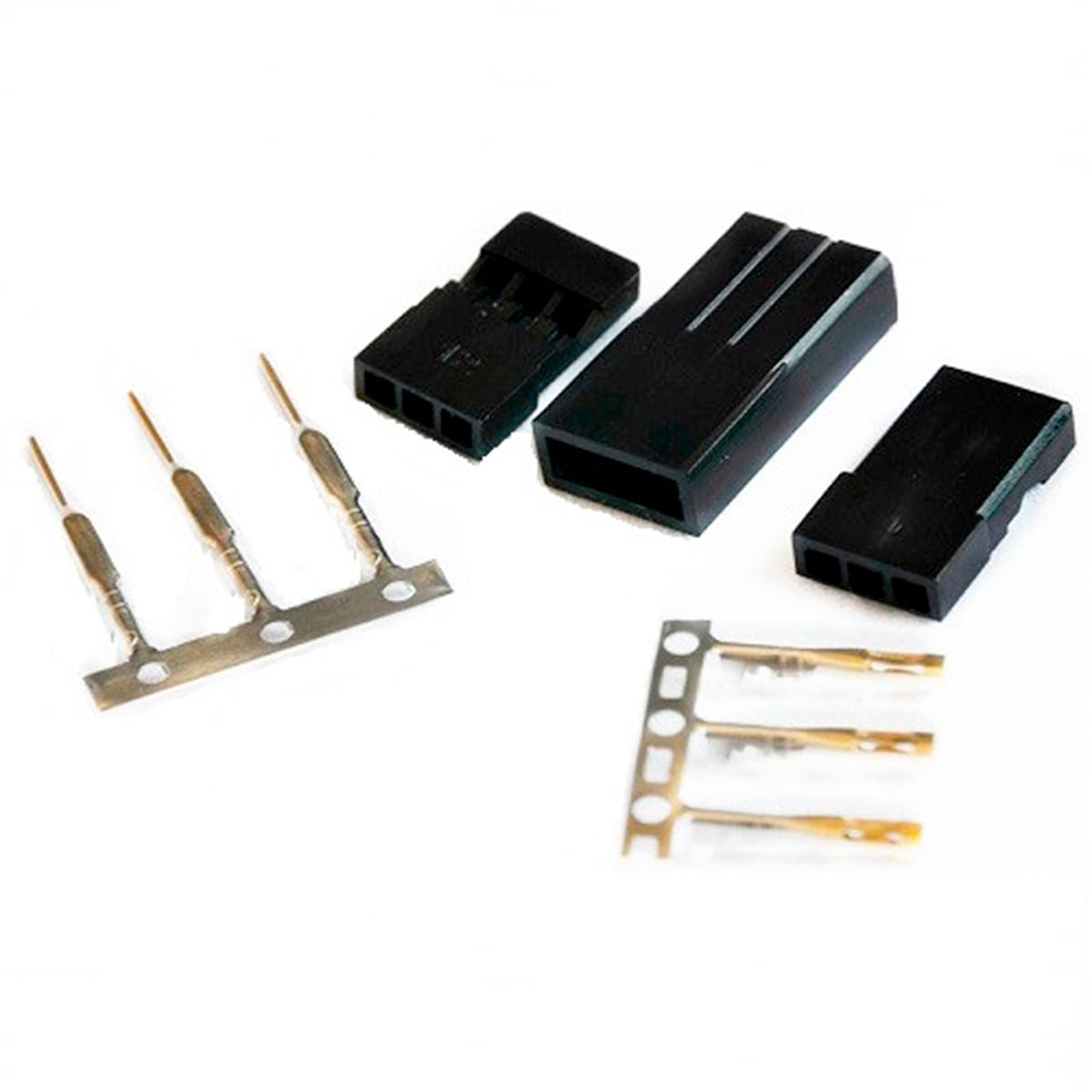 Racer's Edge JR Servo Plug, Male and Female, 5 Pairs