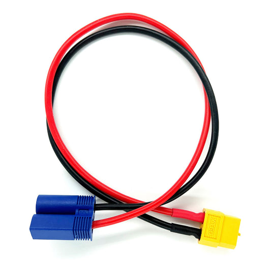 Racer's Edge Charge Adapter: EC5 Device to Female XT60, 300mm Wire
