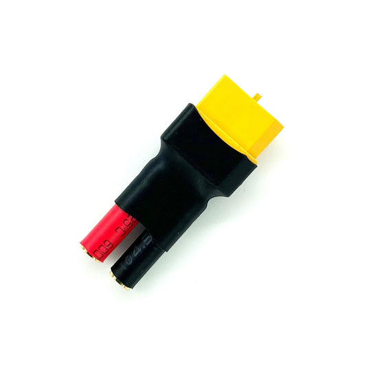 Racer's Edge 4.0mm Bullet to Female XT60 Adapter, for Charge Cable