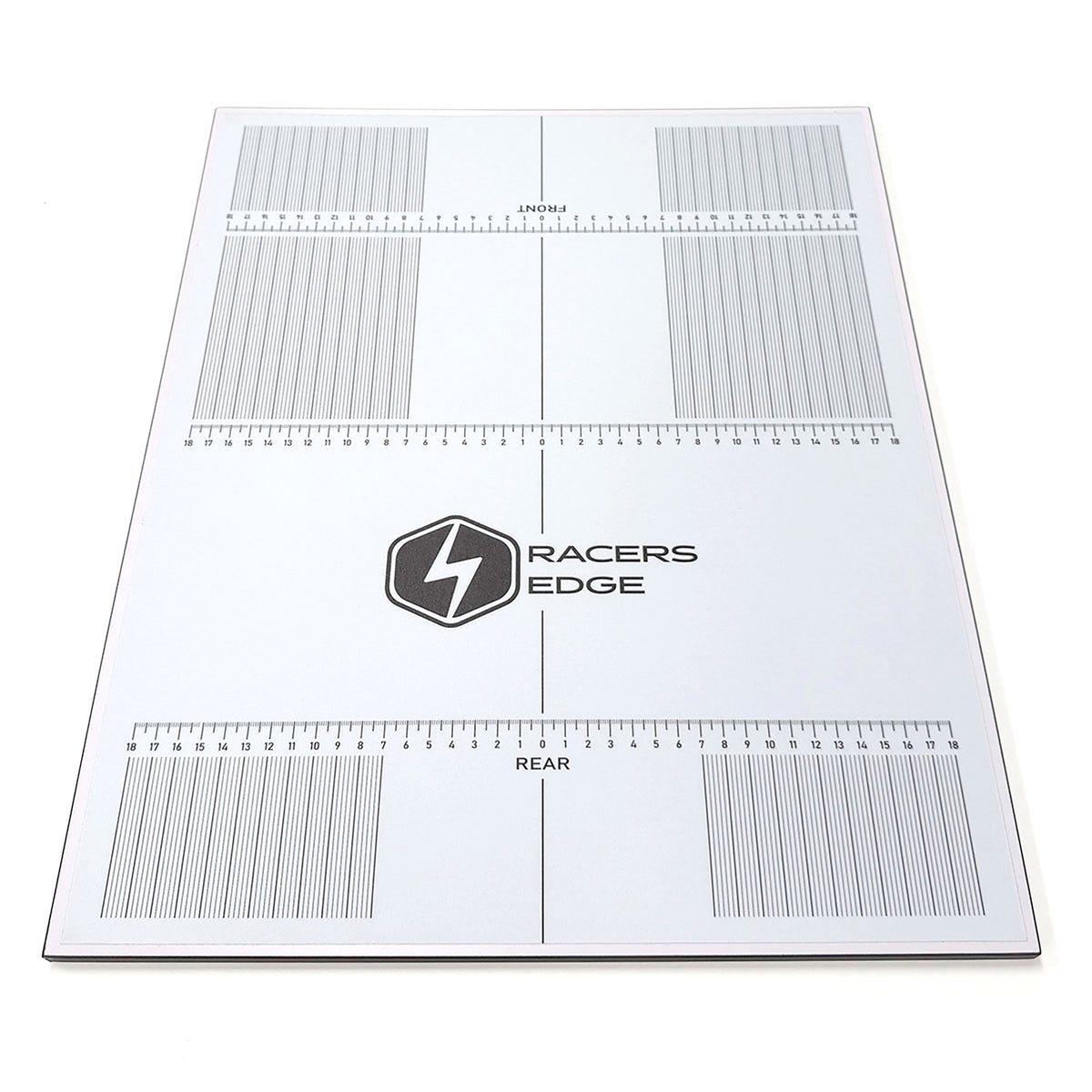 Racer's Edge Pit Set Up Board for 1/10, 1/8 Buggy & On Road Car, 400x480mm, Extra Lighweight with Plastic Decal