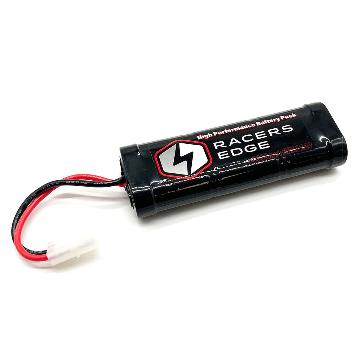 Racer's Edge 3000mAh 7.2V 6-Cell NiMH Flat Battery Pack w/ Tamiya Plug RCESP30006TA