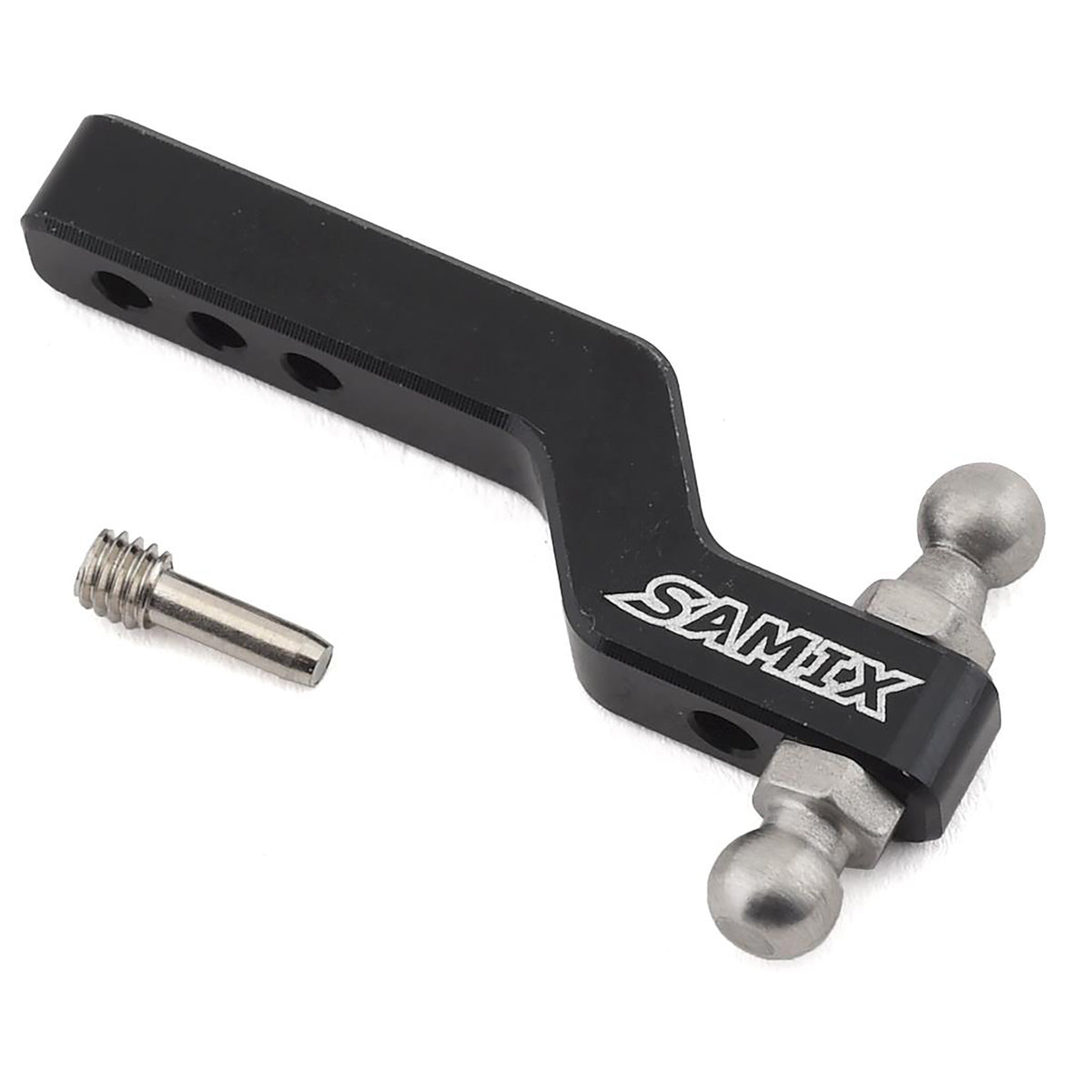 Samix Aluminum Drop Hitch Receiver for Traxxas TRX-4 (Black)