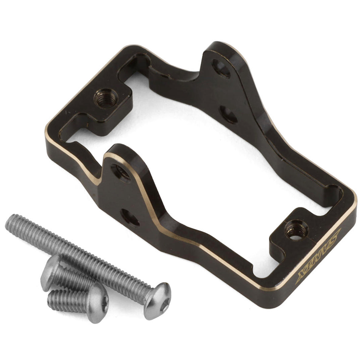 Samix Brass Servo Mount for Traxxas TRX-4M (Black) (11g) (Traxxas/EcoPower)