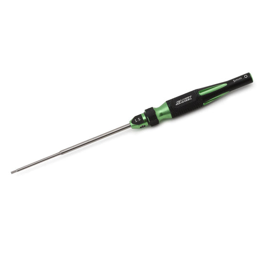 Samix 2-in-1 Hex Wrench/Nut Driver for Traxxas TRX-4M (Green) (1.5mm Hex/5mm Nut)