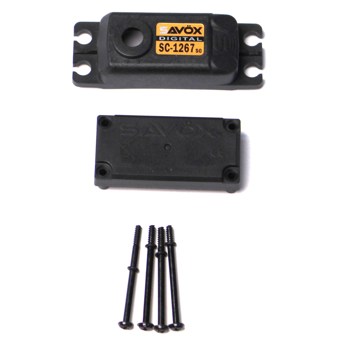 Savox Top & Bottom Servo Case w/ 4 Screws, for SC1267SG