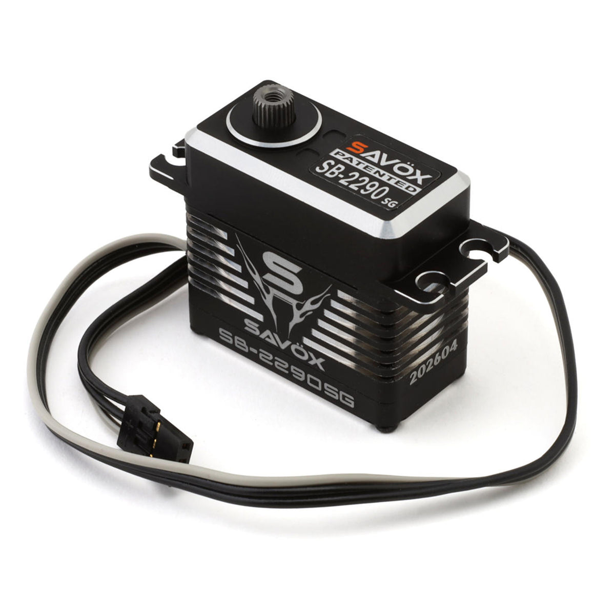 Savox Monster Torque Brushless Servo, Black Edition, 0.11sec / 972.1oz @ 8.4v