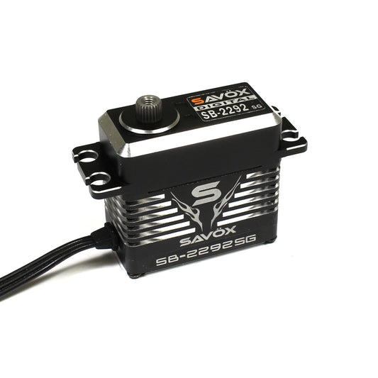 Savox Monster Performance, Brushless Servo, Black Edition, 0.055sec / 624.9oz @ 8.4V