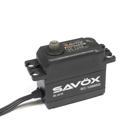 Savox SC-1268SG Black Edition, High Torque Digital Servo, 0.11sec / 347oz @ 7.4V