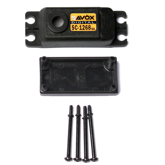 Savox Top & Bottom Servo Case w/ 4 Screws, for SC1268SG