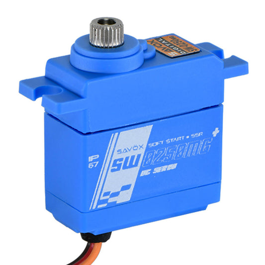 Savox SW-0250MGP Waterproof Digital Mini Metal Gear Servo for Traxxas® 1/16 with Soft Start, 0.11sec / 69oz @ 6V