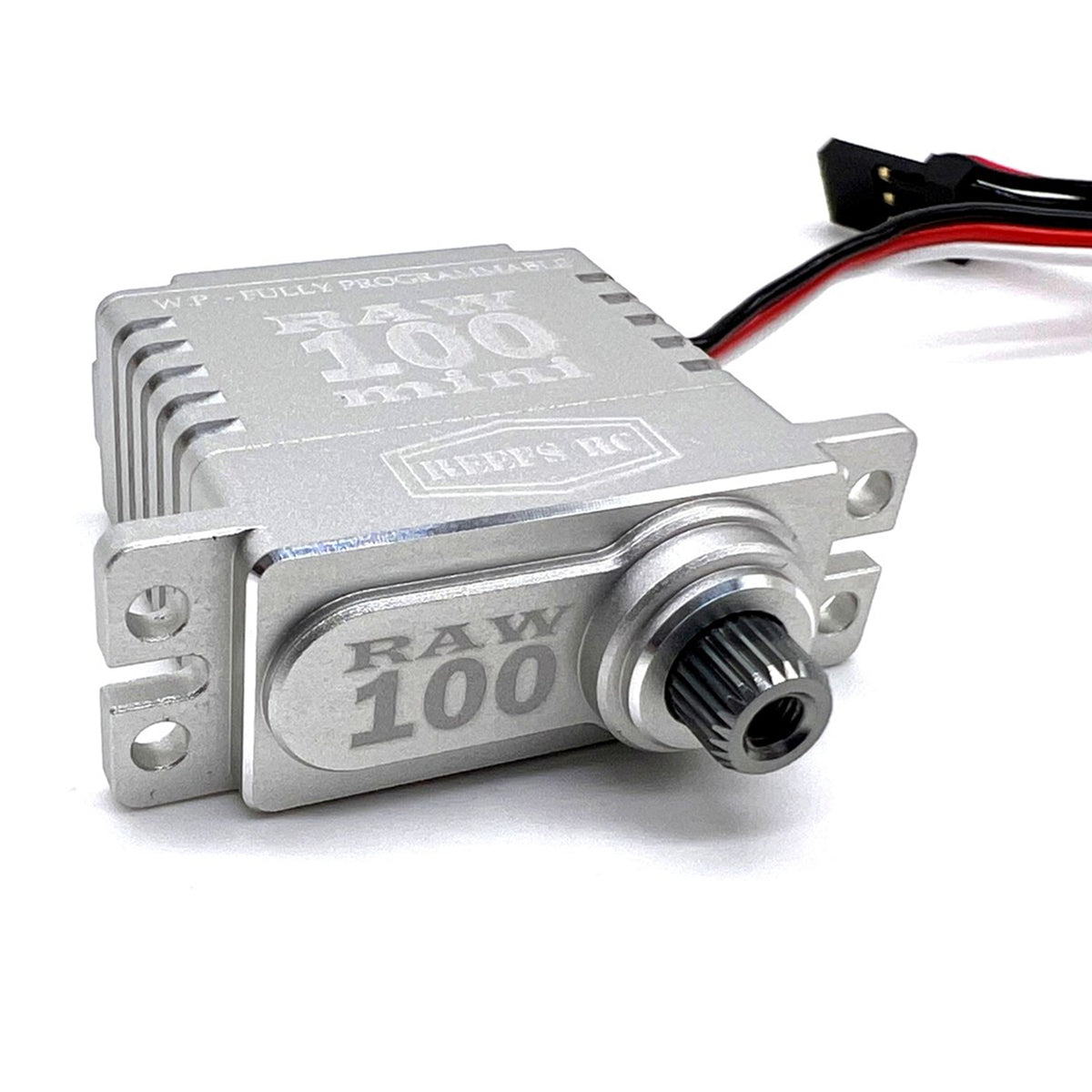 Reef's RC RAW 100 Mini Silver Servo Programmable