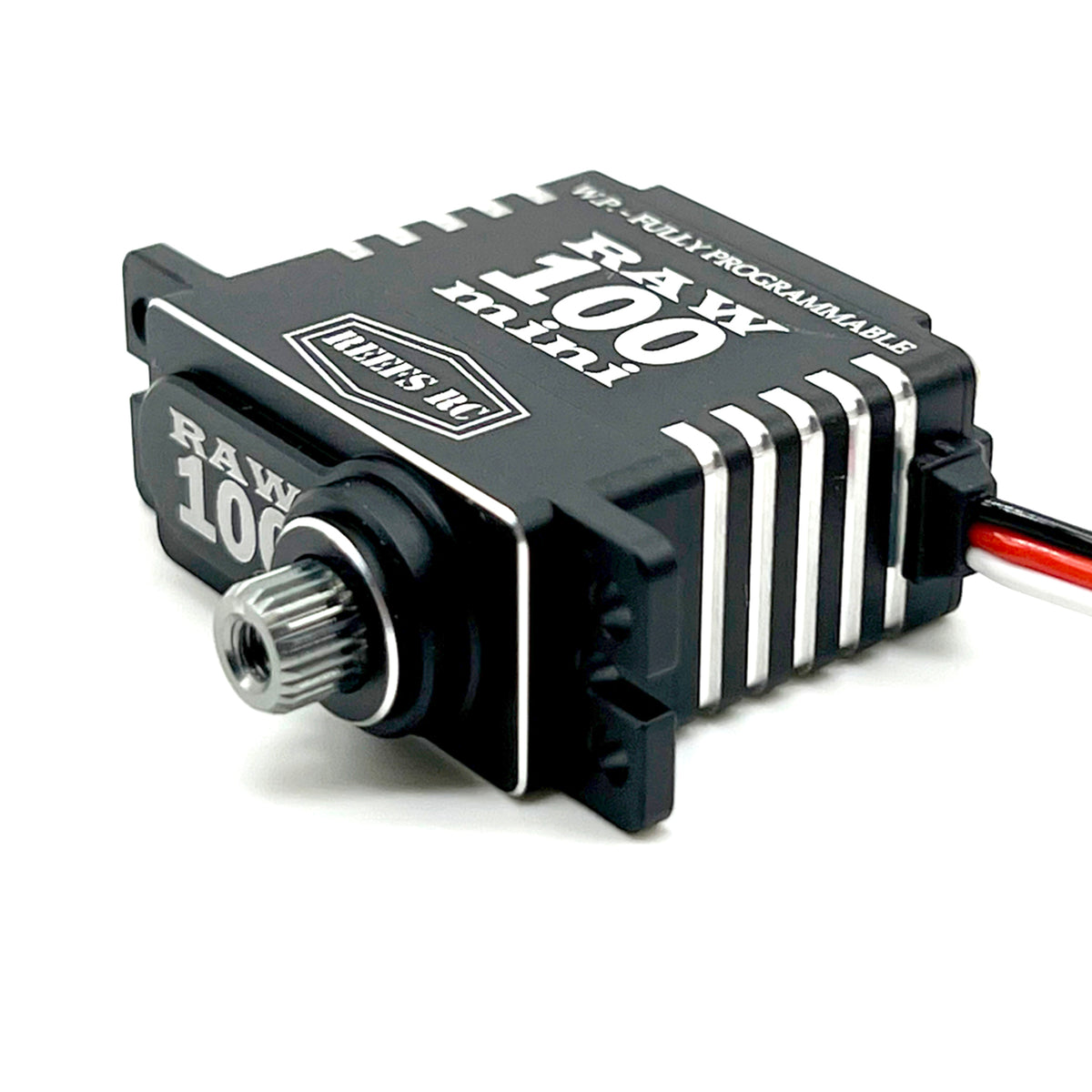Reef's RC RAW 100 Mini Black Servo Programmable