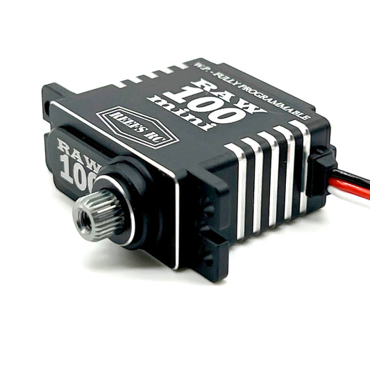 Reef's RC RAW 100 Mini Black Servo Programmable