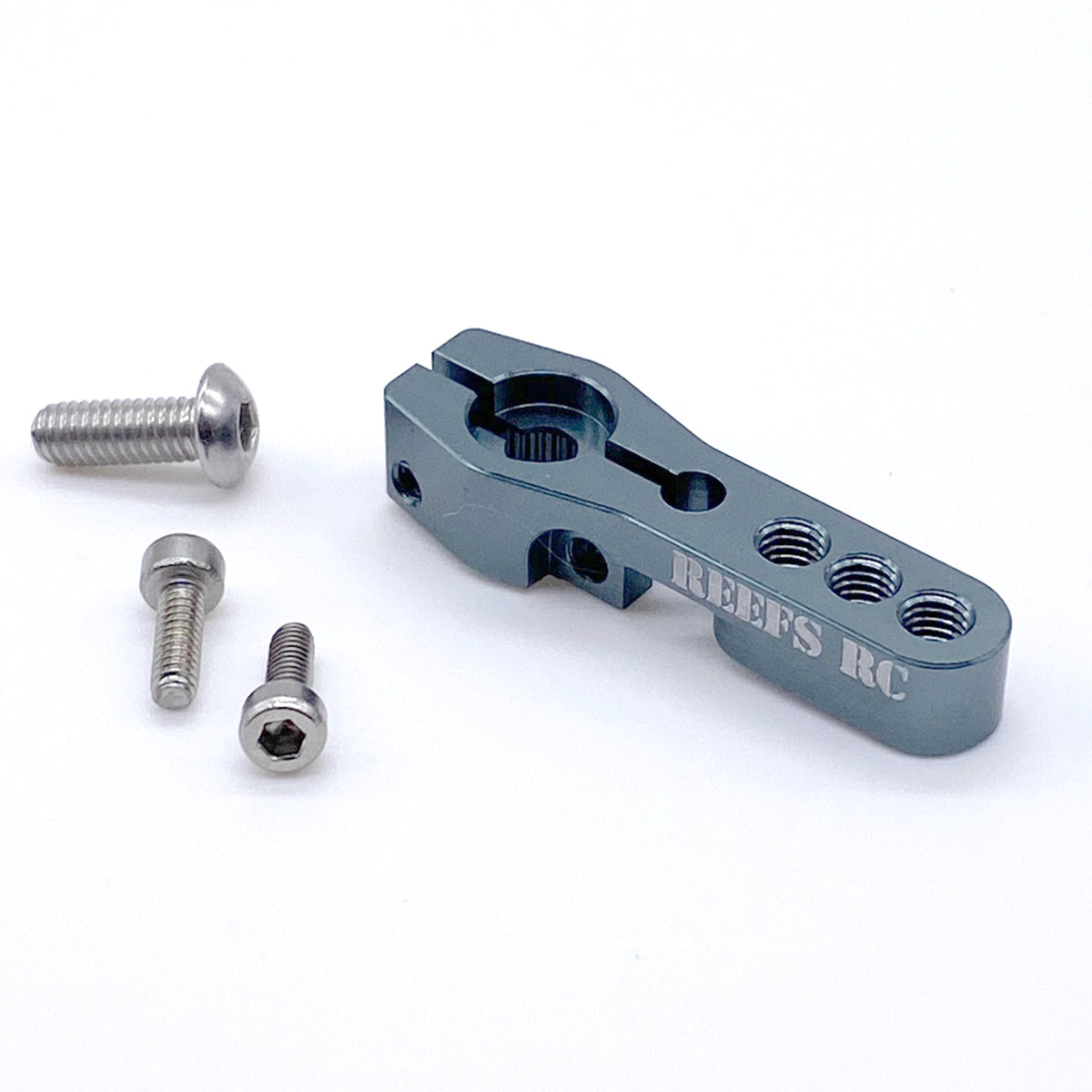 Reef's RC Shield V2 HD Servo Horn Gray