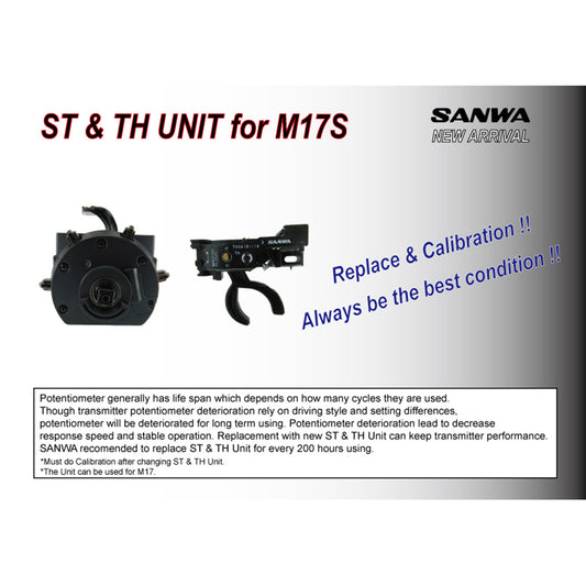 Sanwa Steering & Throttle Modules for M17/M17S