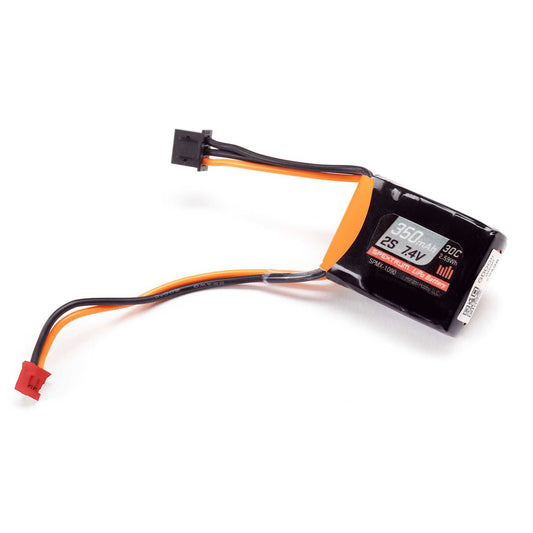 Spektrum RC 7.4V 350mAh 2S 30C LiPo Battery: PH2.0