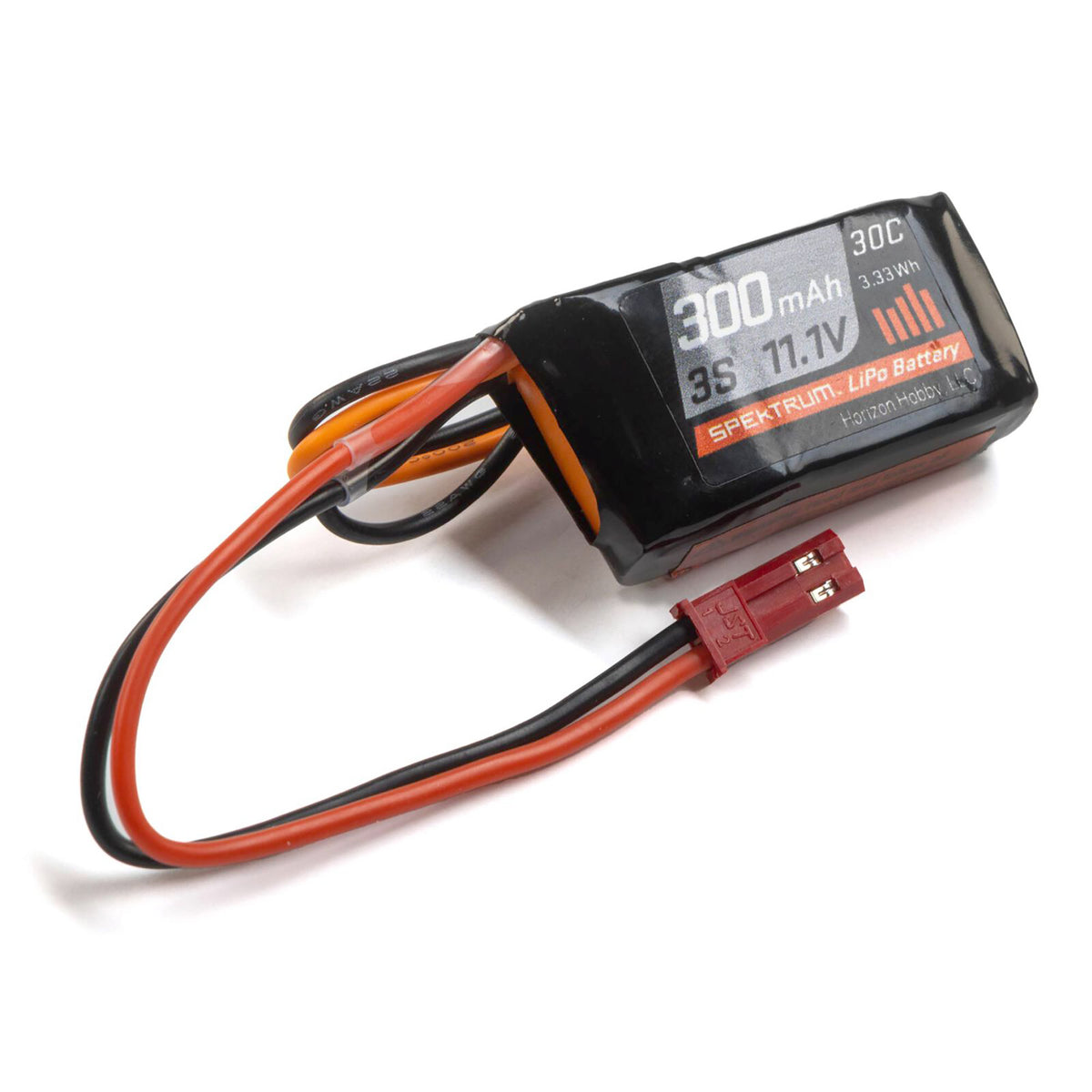 Spektrum RC 300mAh 3S 11.1V 30C LiPo Battery; JST Connector