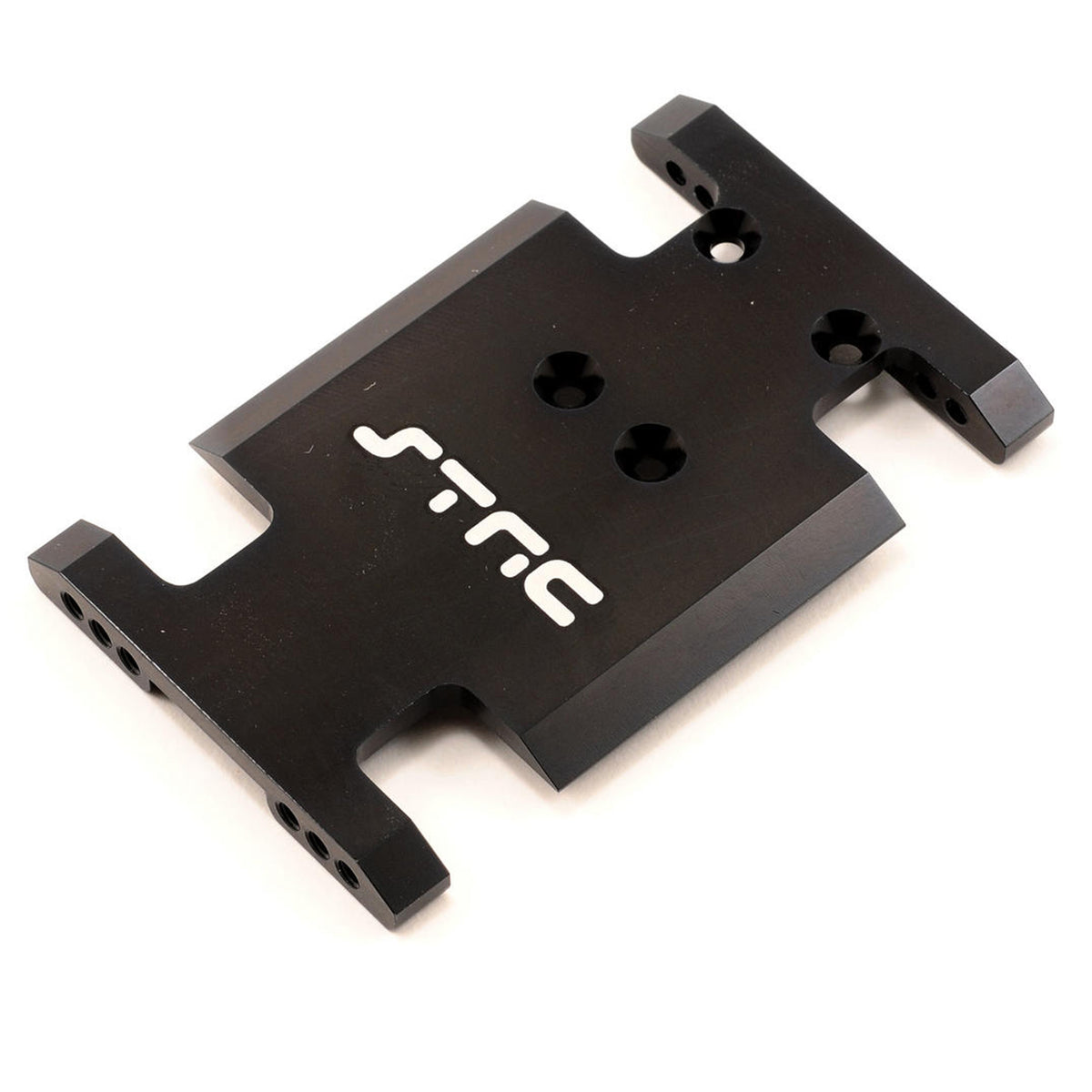 ST Racing Concepts Aluminum Center Chassis/Transmission Mounting Plate (Stealth Black)