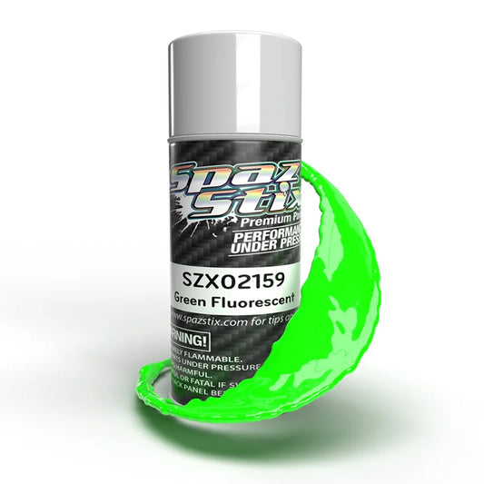 Spa Stix Green Fluorescent Aerosol Paint, 3.5oz Can