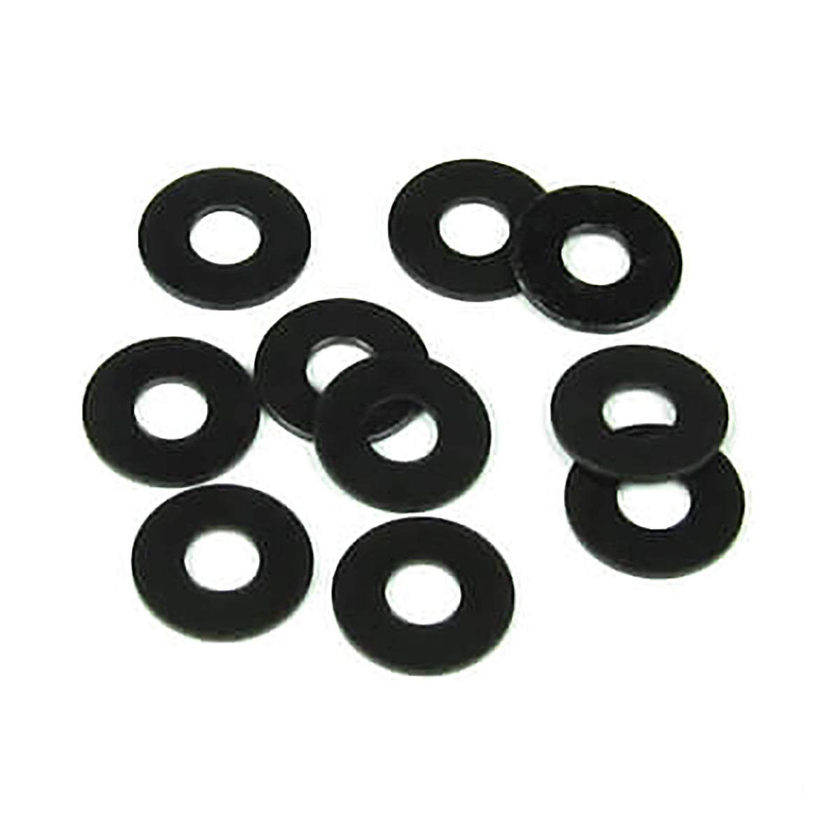 Tekno RC M3x8mm Washer (black, 10pcs)