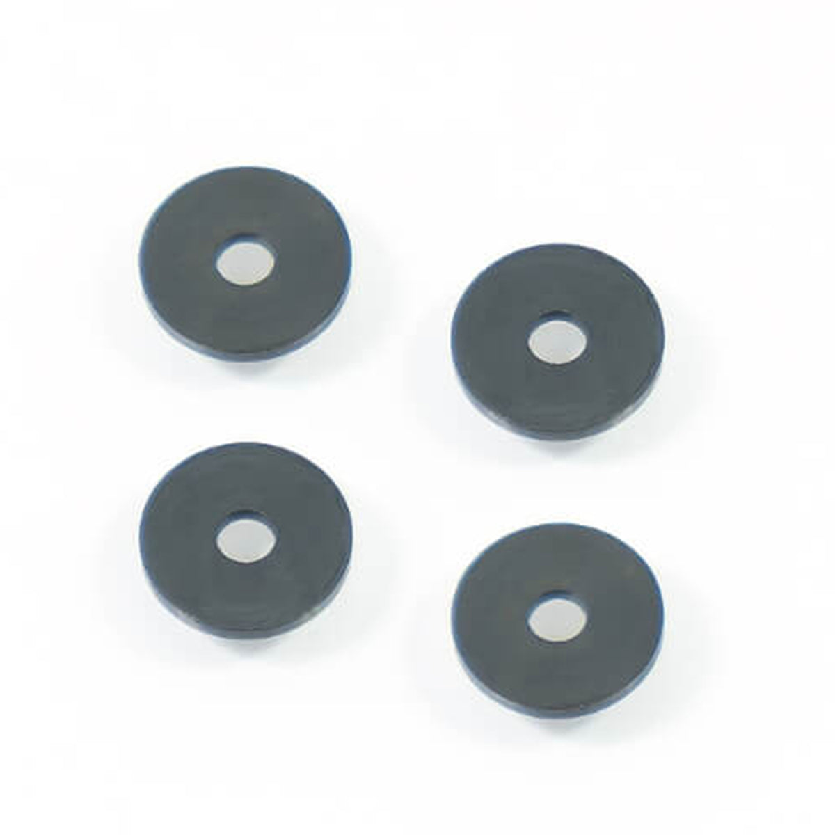 Tekno RC M2.7×10.0x1.0mm Washer (CNC, hardened steel, black, 4pcs)