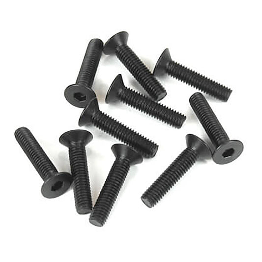 Tekno RC 3x14mm Flat Head Screws (10)