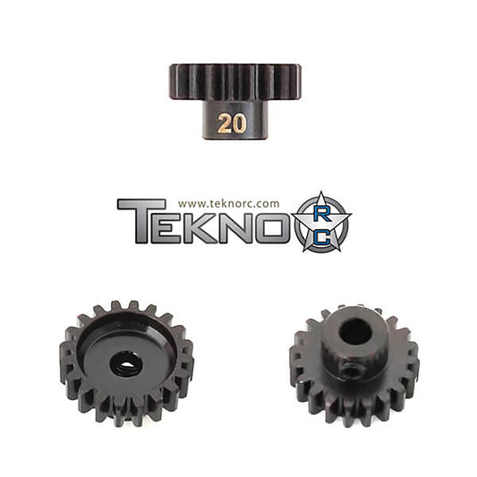 Tekno RC Pinion Gear 20T, MOD1, 5mm Bore, M5 Set Screw