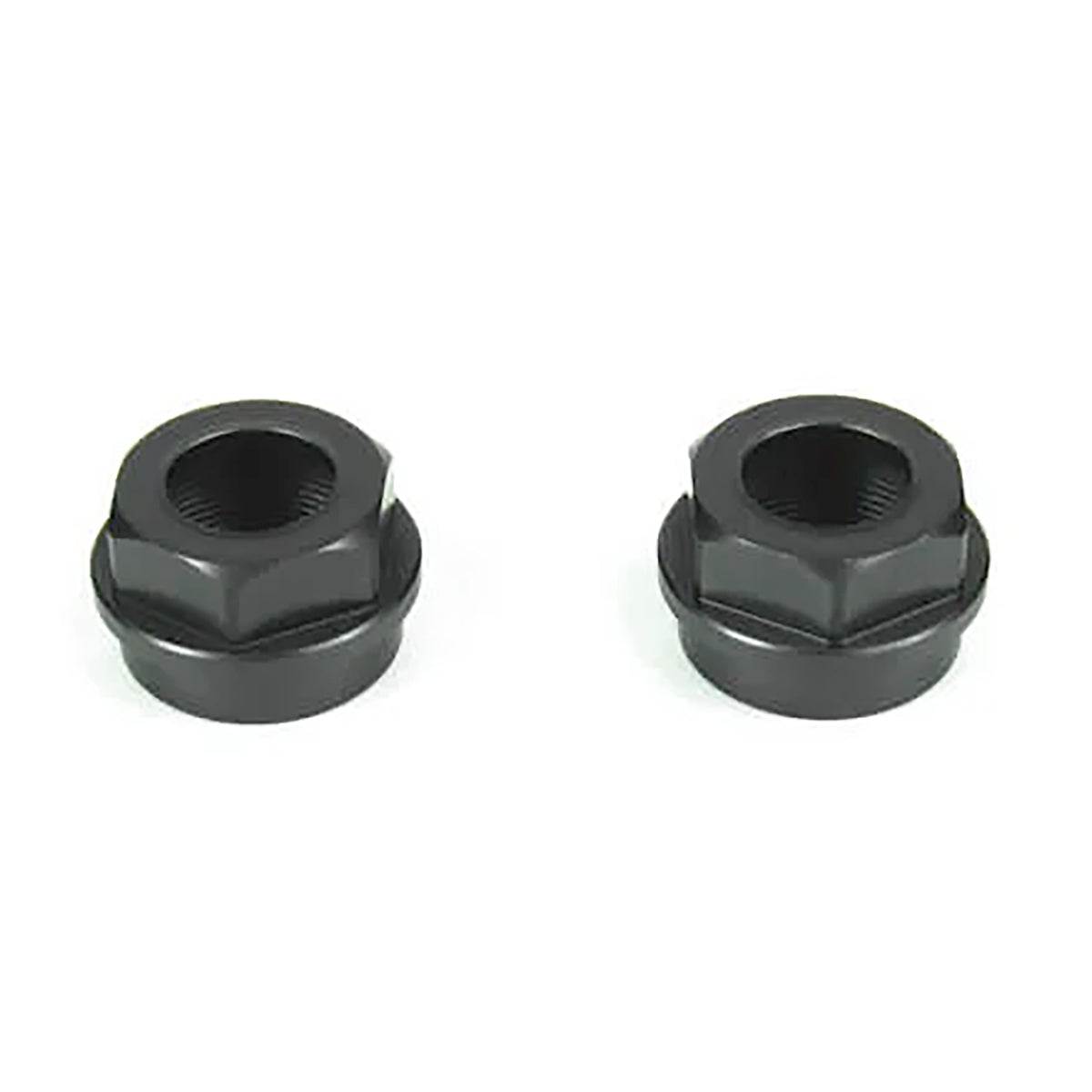 Tekno RC Shock Cartridge Caps (aluminum, gun metal anodized, 2pcs)