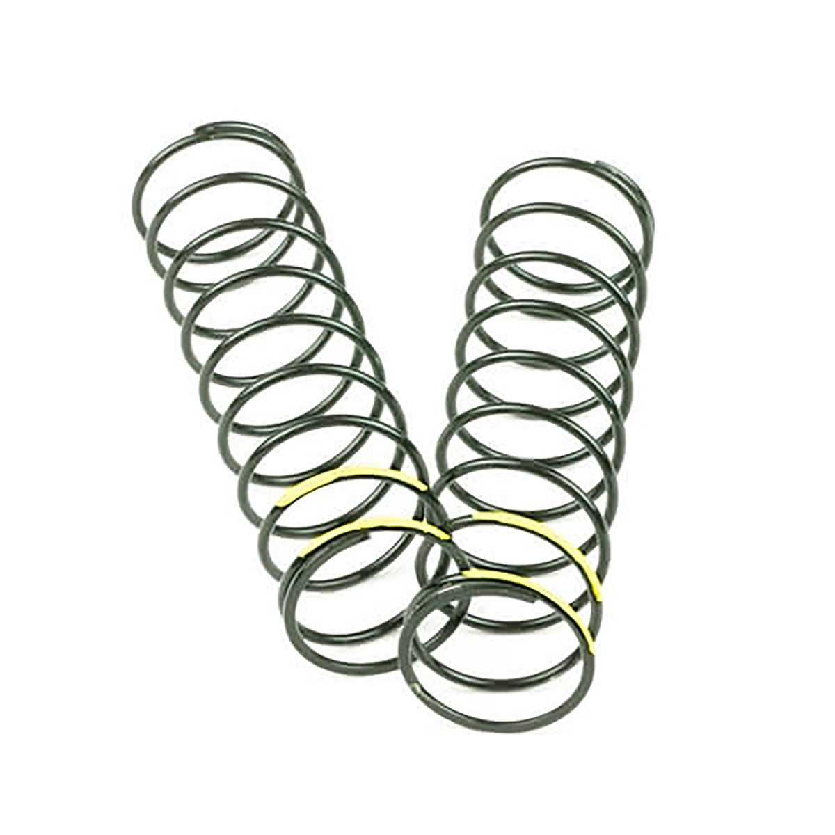 Tekno RC Shock Spring Set (Rear, 1.5x10T, 83mm, Yellow, 3.59LB/IN)