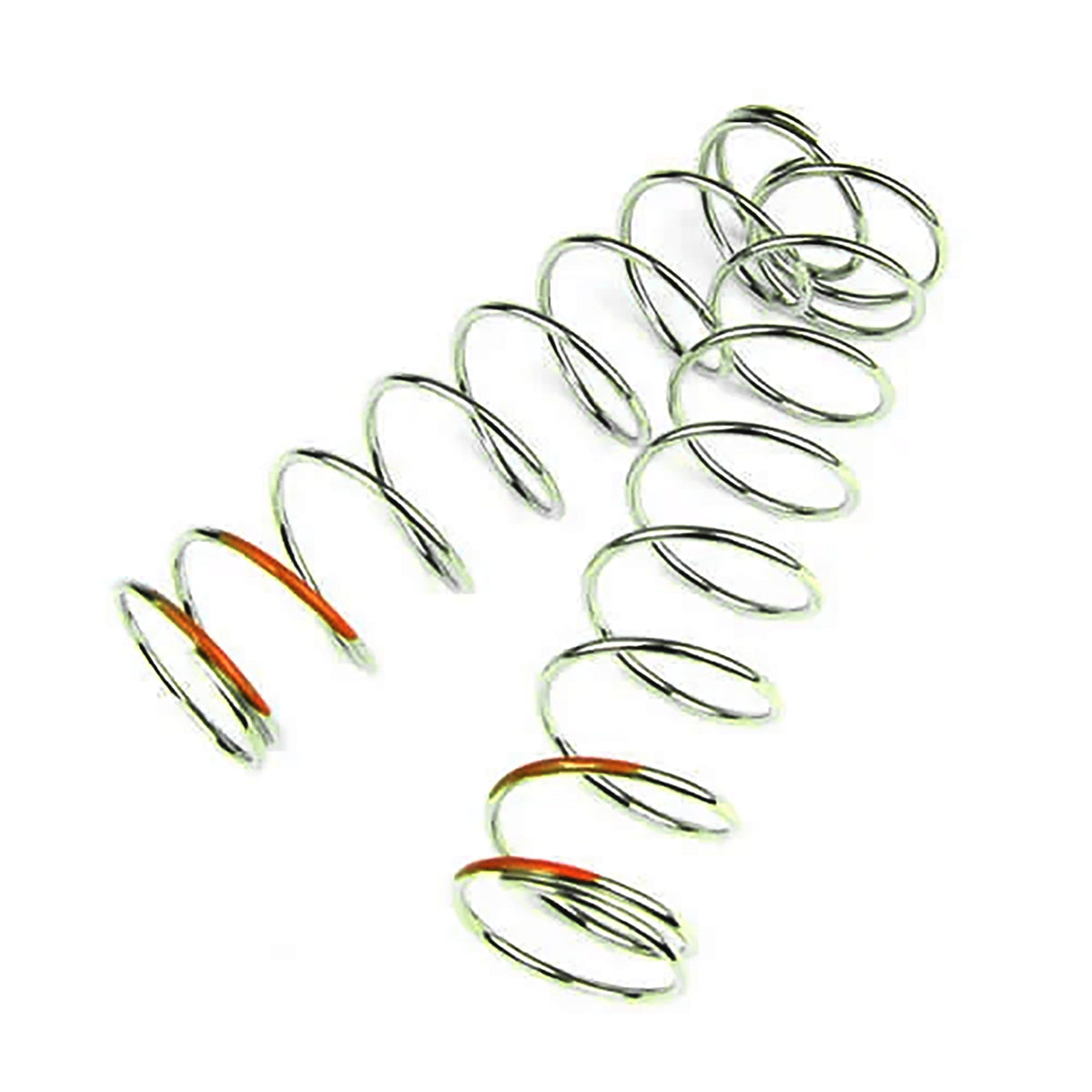 Tekno RC Shock Spring Set (rear, 1.6×9.0T, 90mm, orange, 4.80 lb/in)