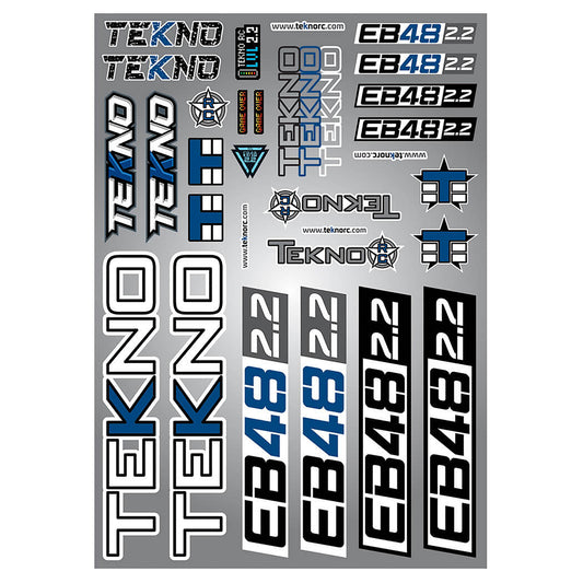 Tekno RC Decal Sheet EB48 2.2