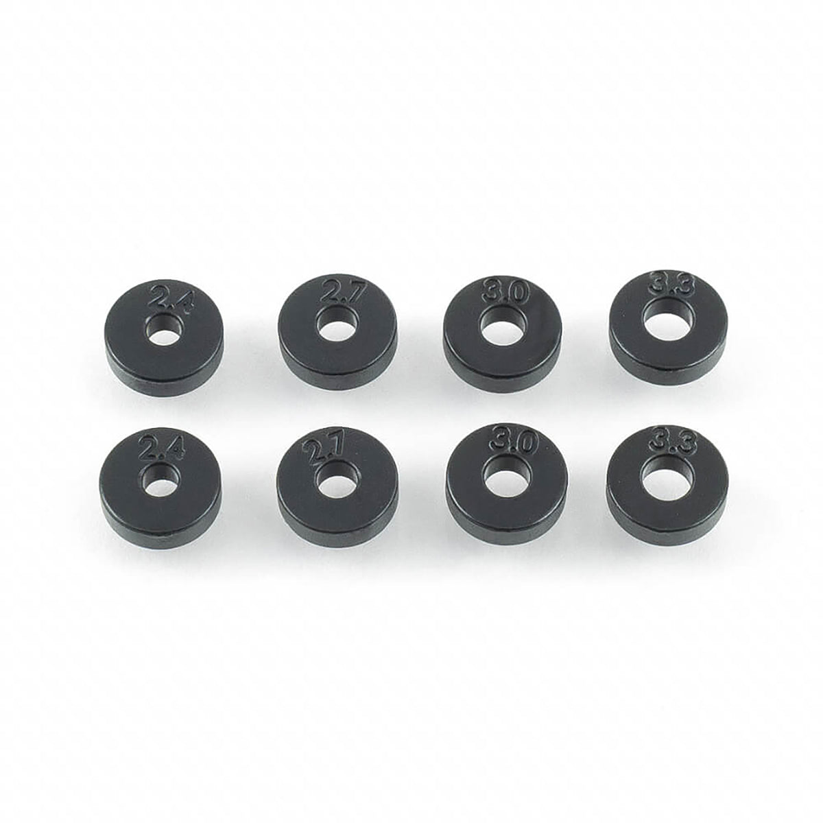 Tekno RC Sway Bar Dead Band Bushing Set (2.4, 2.7, 3.0, 3.3mm, all 2.x vehicles)
