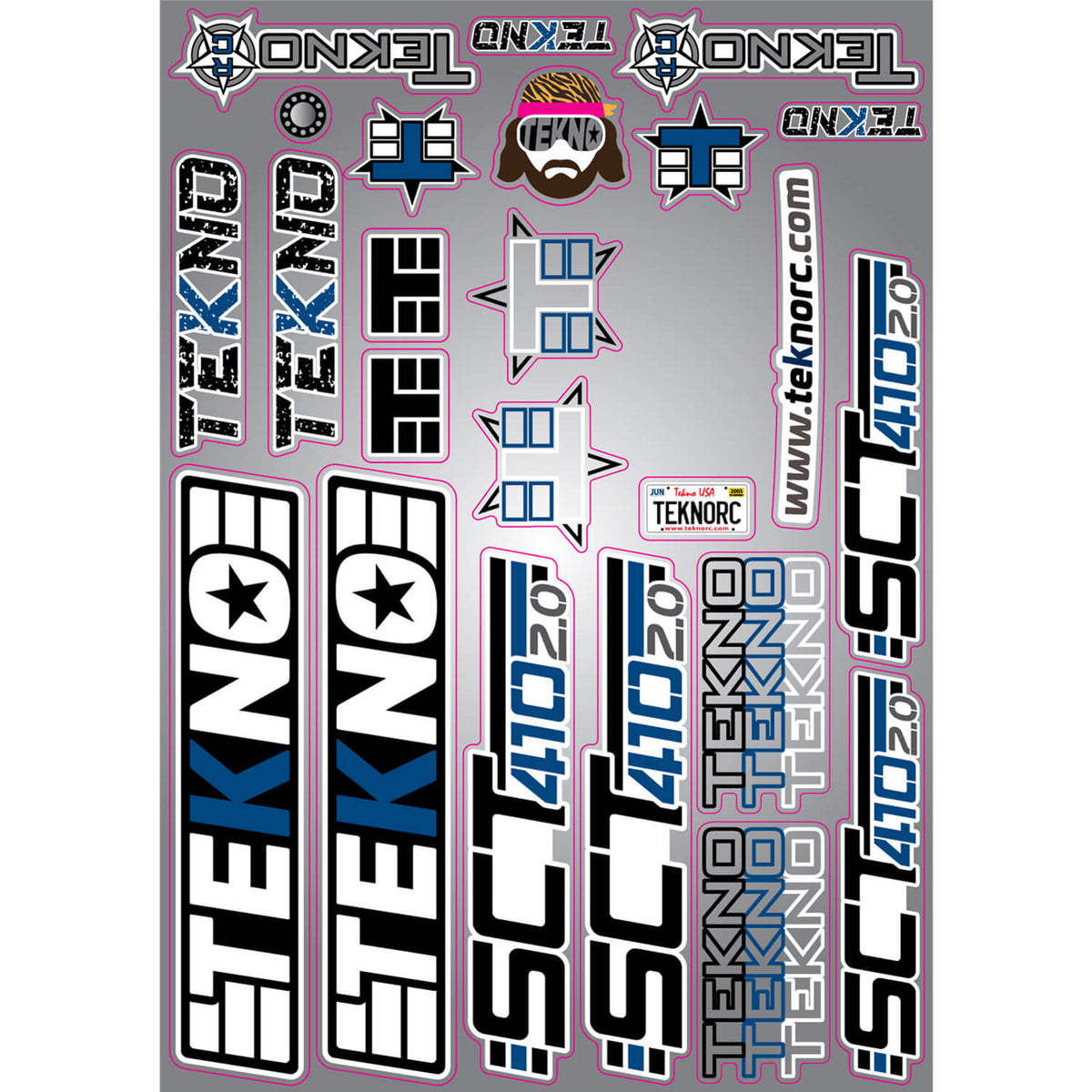 Tekno RC Decal Sheet (SCT410 2.0)