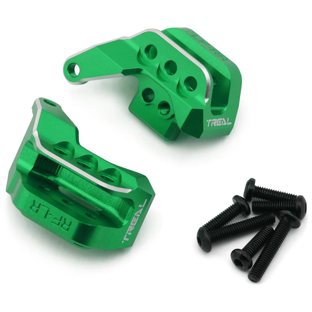 Treal Hobby 7075 Aluminum Shock Mounts for Traxxas® Maxx® & Maxx Slash® (Green) (2) (Front/Rear)