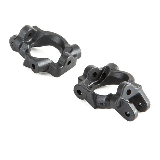 TLR Front Spindle Carrier Set, 15 deg: SCTE 3.0
