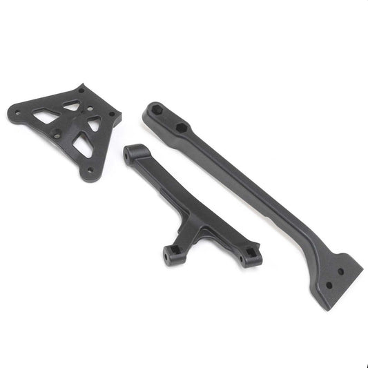 TLR Chassis Brace Set: 8X, 8XE 2.0