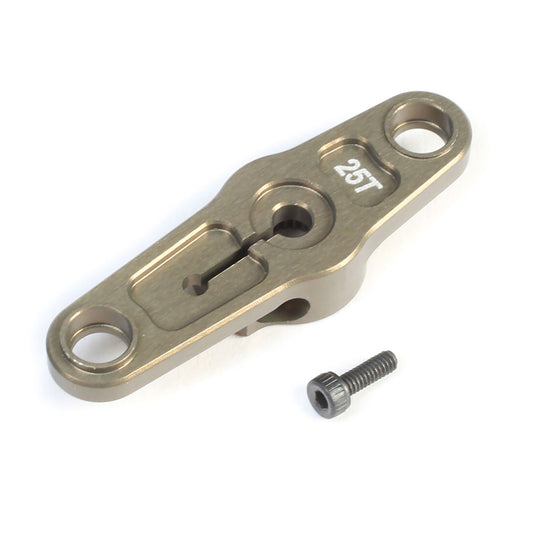 TLR Aluminum Servo Horn, Throttle, 25T: 8X