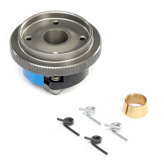 TLR Prebuilt Clutch, 4 Shoe, Ha Alum: 8X