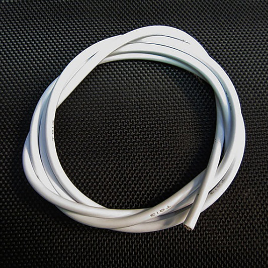 TQ Wire Silicone Wire (White) (3') (13AWG)